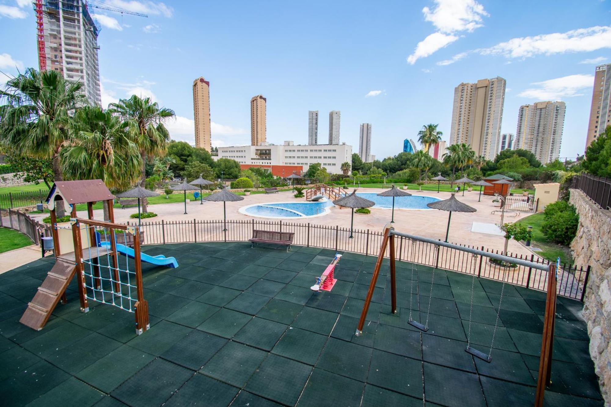 Jardines Benidorm Poniente Apartment Luaran gambar